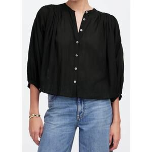 Madewell Balloon-Sleeve Top Size Small NWT